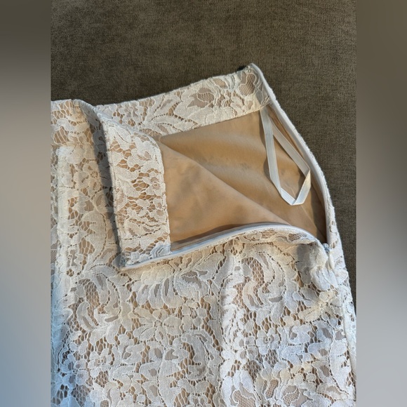 L'AGENCE White Lace Shorts New NWT Size 6 - Picture 8 of 12